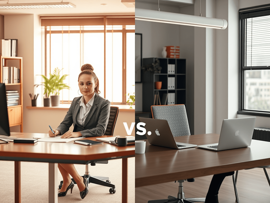 Secrétaire Indépendante vs Secrétaire Employée : Quelle Est la Meilleure Option pour Votre Entreprise&nbsp;?